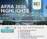 Paper and round table presentations at AERA 2026