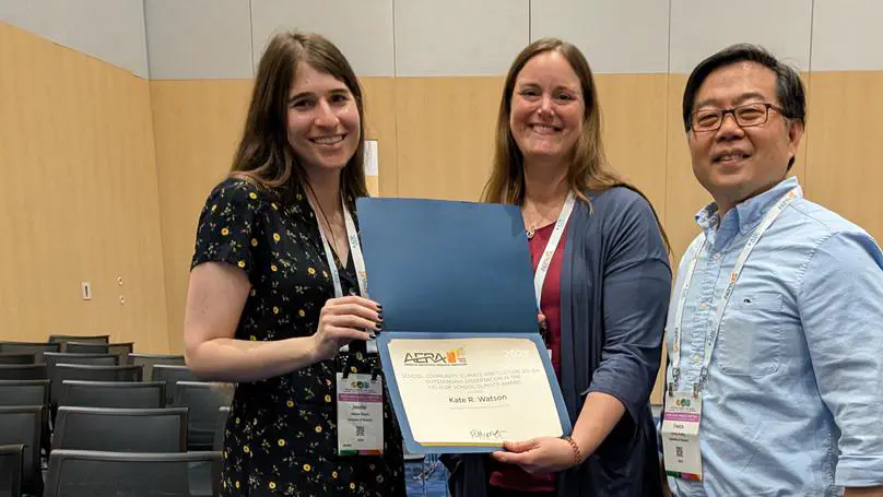 2025 SC3 Dissertation Award Winner